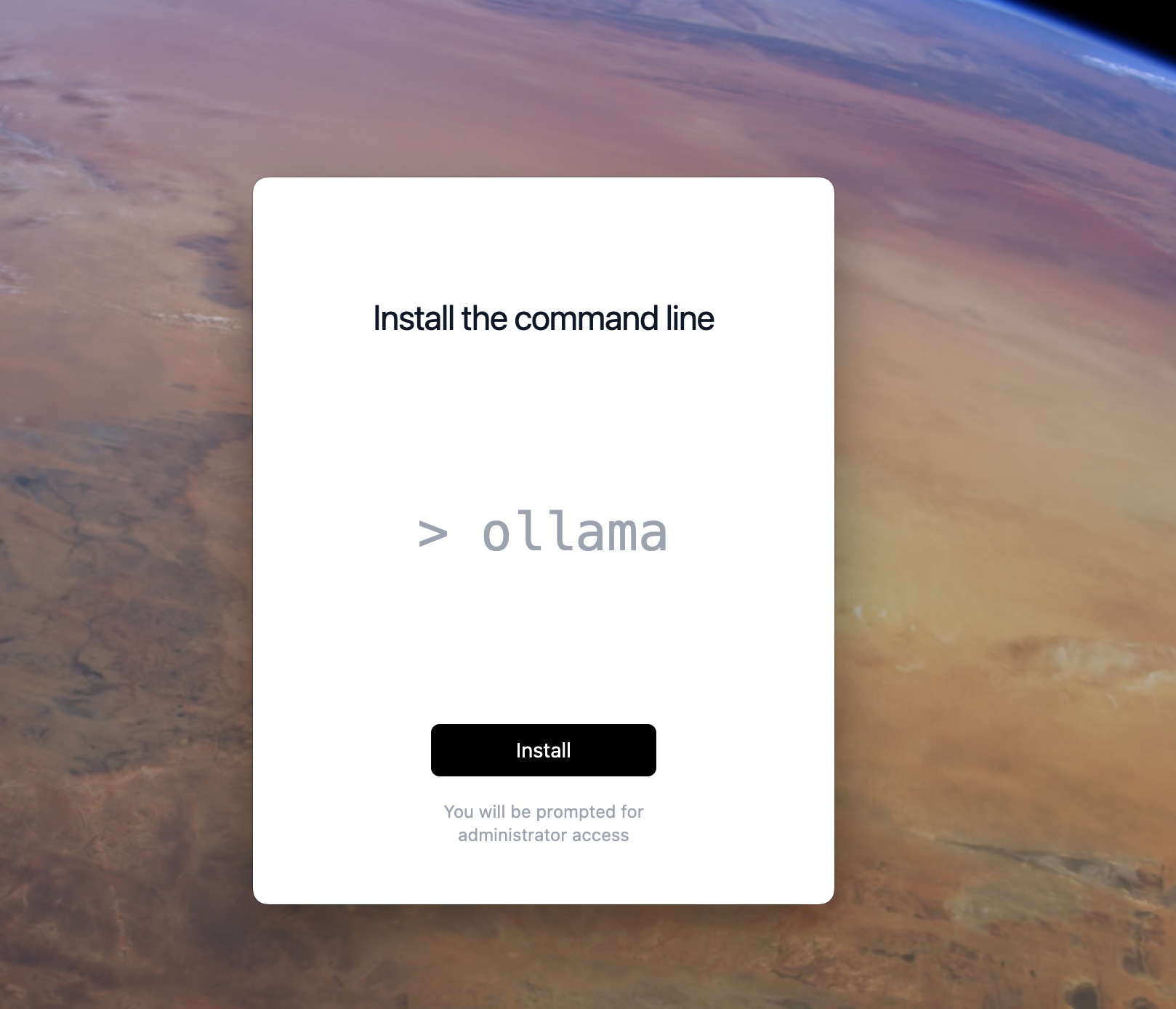 After download is complete!